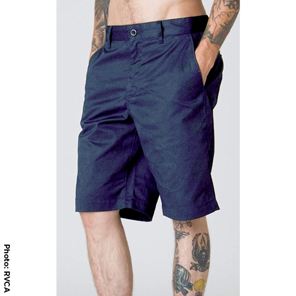 RVCA AMERICANA CHINO SHORT Skater Navy Size 30